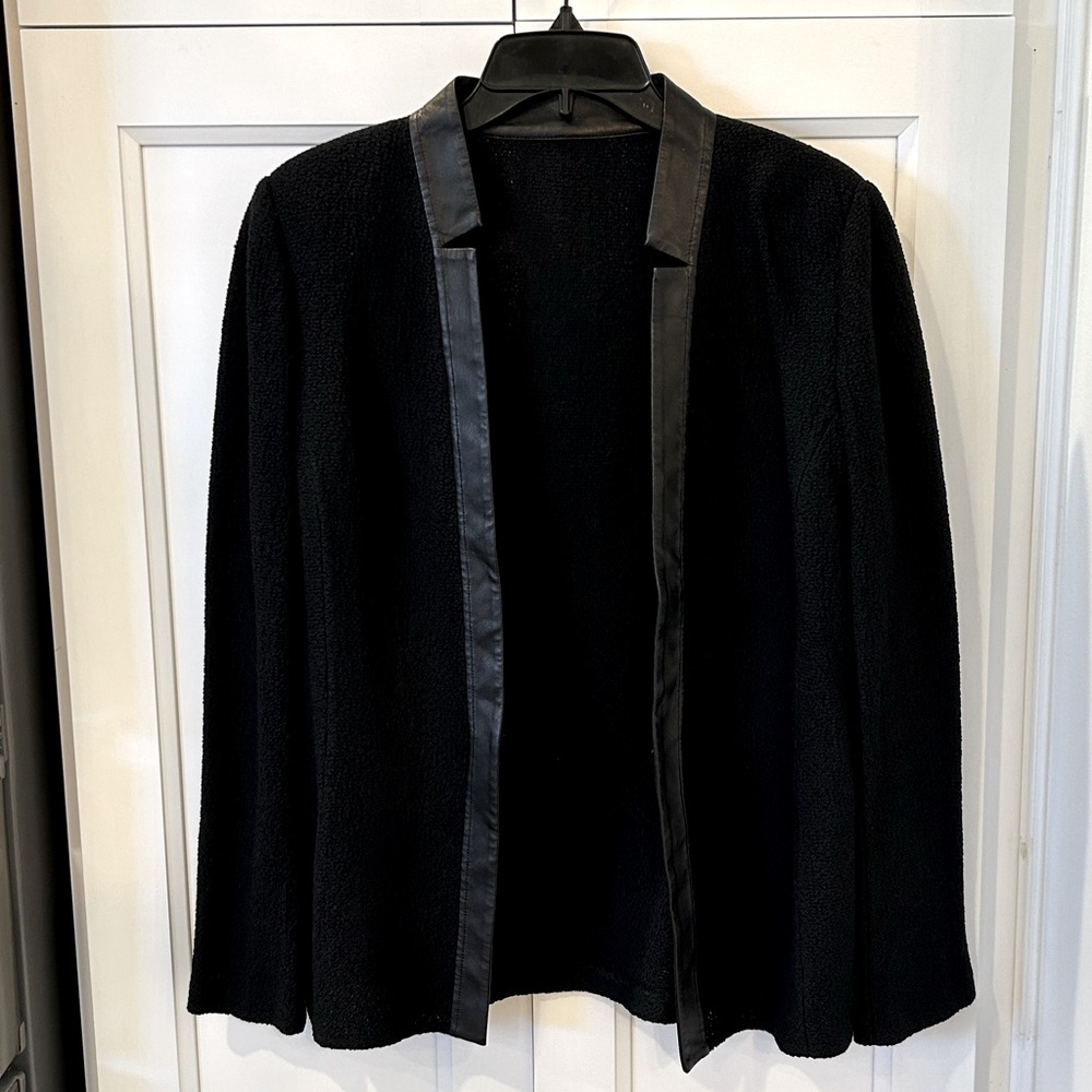 St John Knits Black Jacket